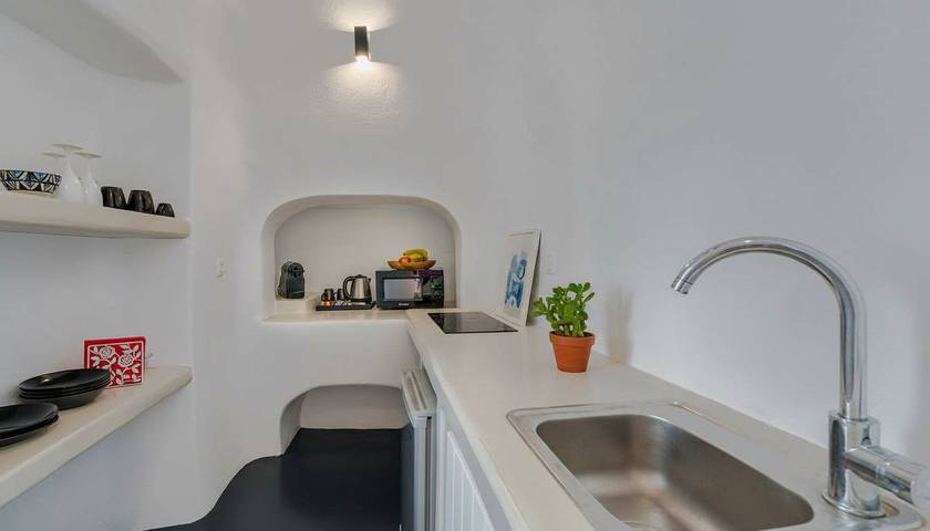 Apartamento entero, Apartamento de vacaciones para 4 personas con jardín in Firostefani, Thera