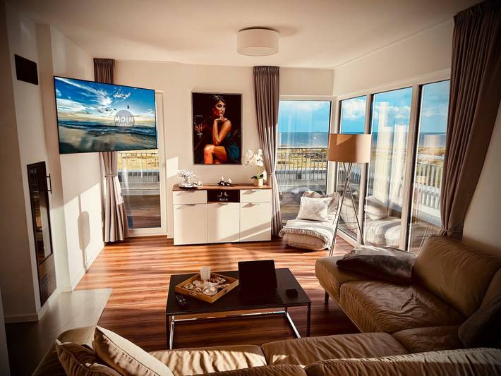 Ferienwohnung für 4 Personen, mit Seeblick und Sauna in Schillig - 3