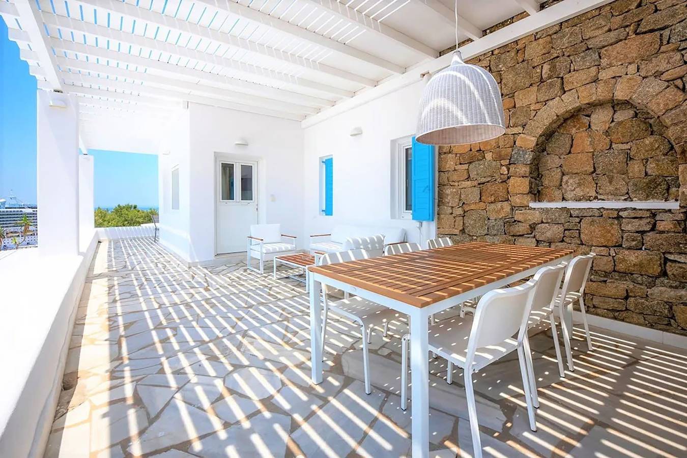 Villa für 6 Personen mit Garten in Tourlos (Mykonos), Mykonos