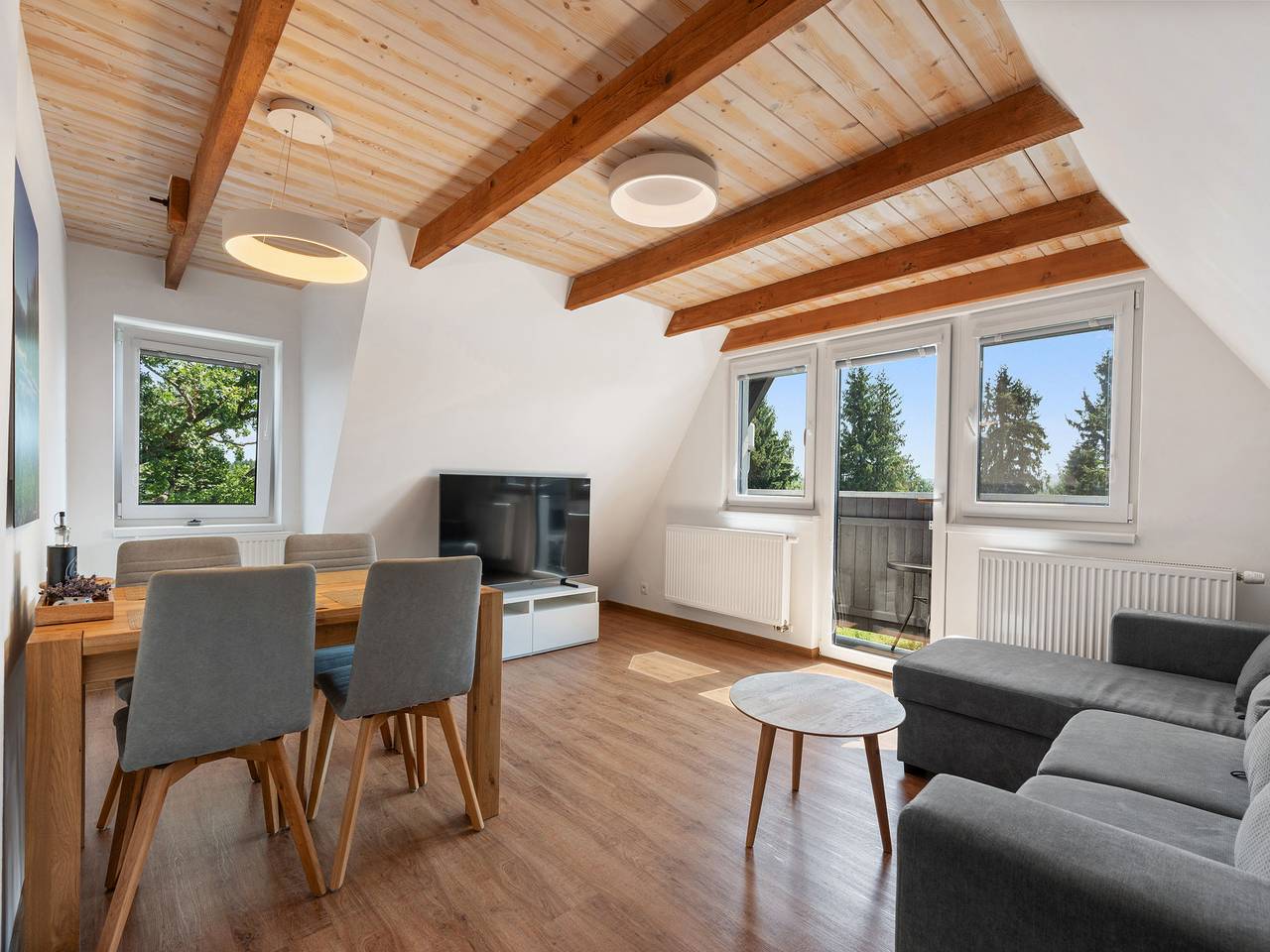 Geheel appartement, Hůrka in Horní Planá, Sumava Nationaal Park