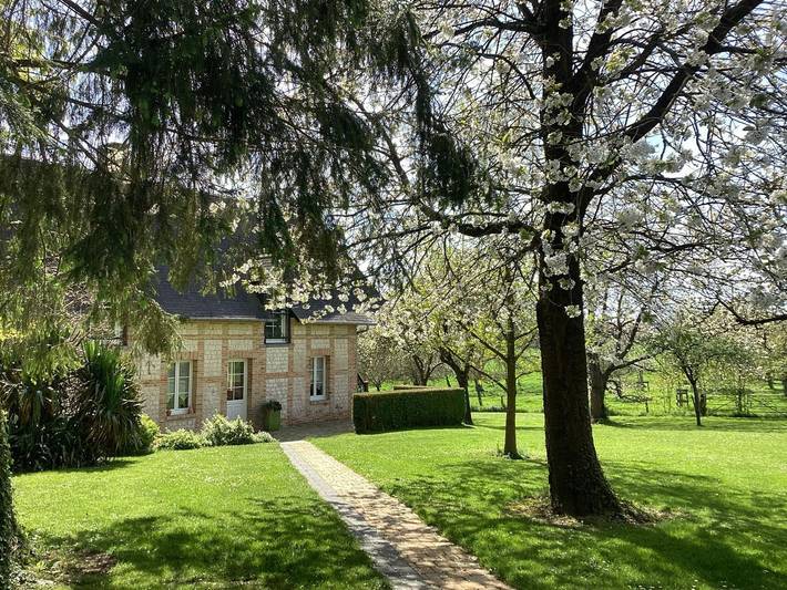 Gîte pour 6 personnes, avec Terrasse et Jardin à La Mailleraye-sur-Seine
