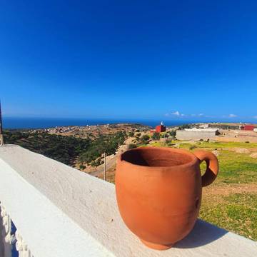Chambre d’hôte pour 2 personnes, avec vue et jardin à Taghazout (village)