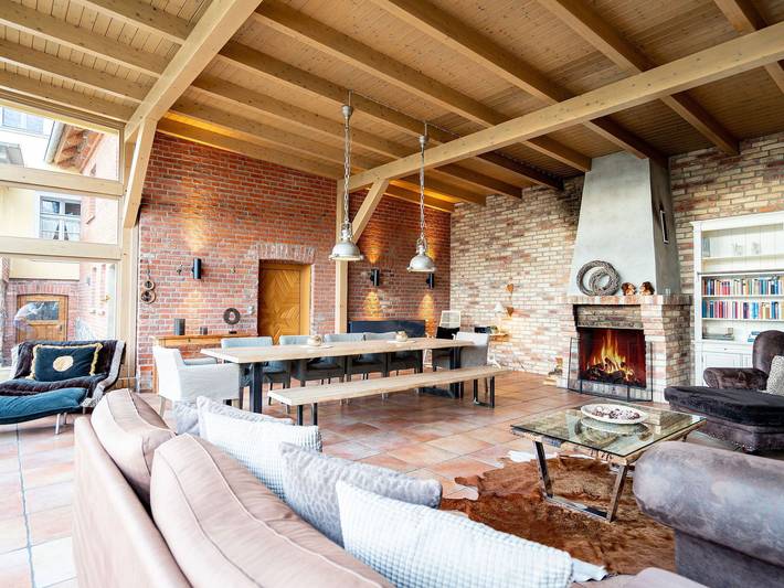 Ferienhaus für 11 Personen, mit Sauna und Terrasse sowie Garten, mit Haustier in Usedom Stadt