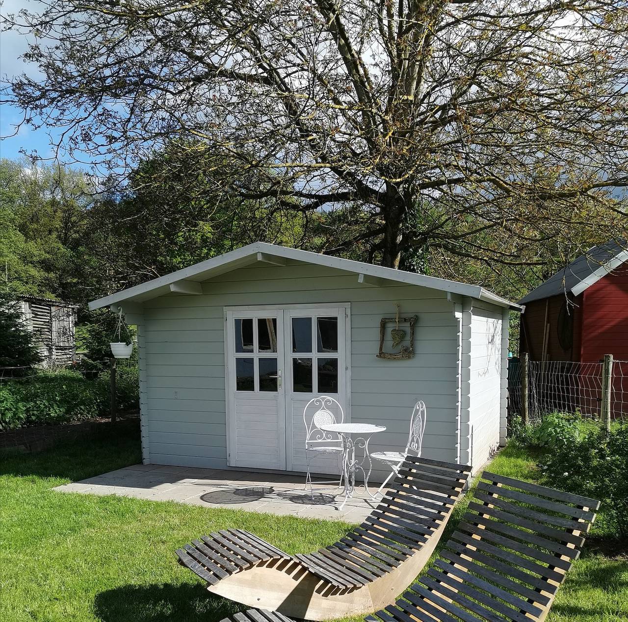 Ganze Ferienwohnung, Ferienwohnung im Erdgeschoss direkt am Rad- und Spazierweg in Silz (Pfalz), Trifelsland