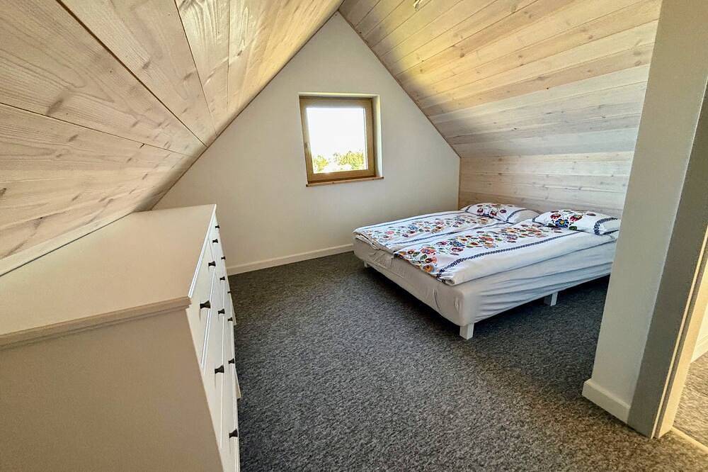 Rustikales Landhaus mit 2Sz, Sauna & Hot Tub auf der Insel Wolin nahe Swinemünde in Kołczewo, Stettiner Haff