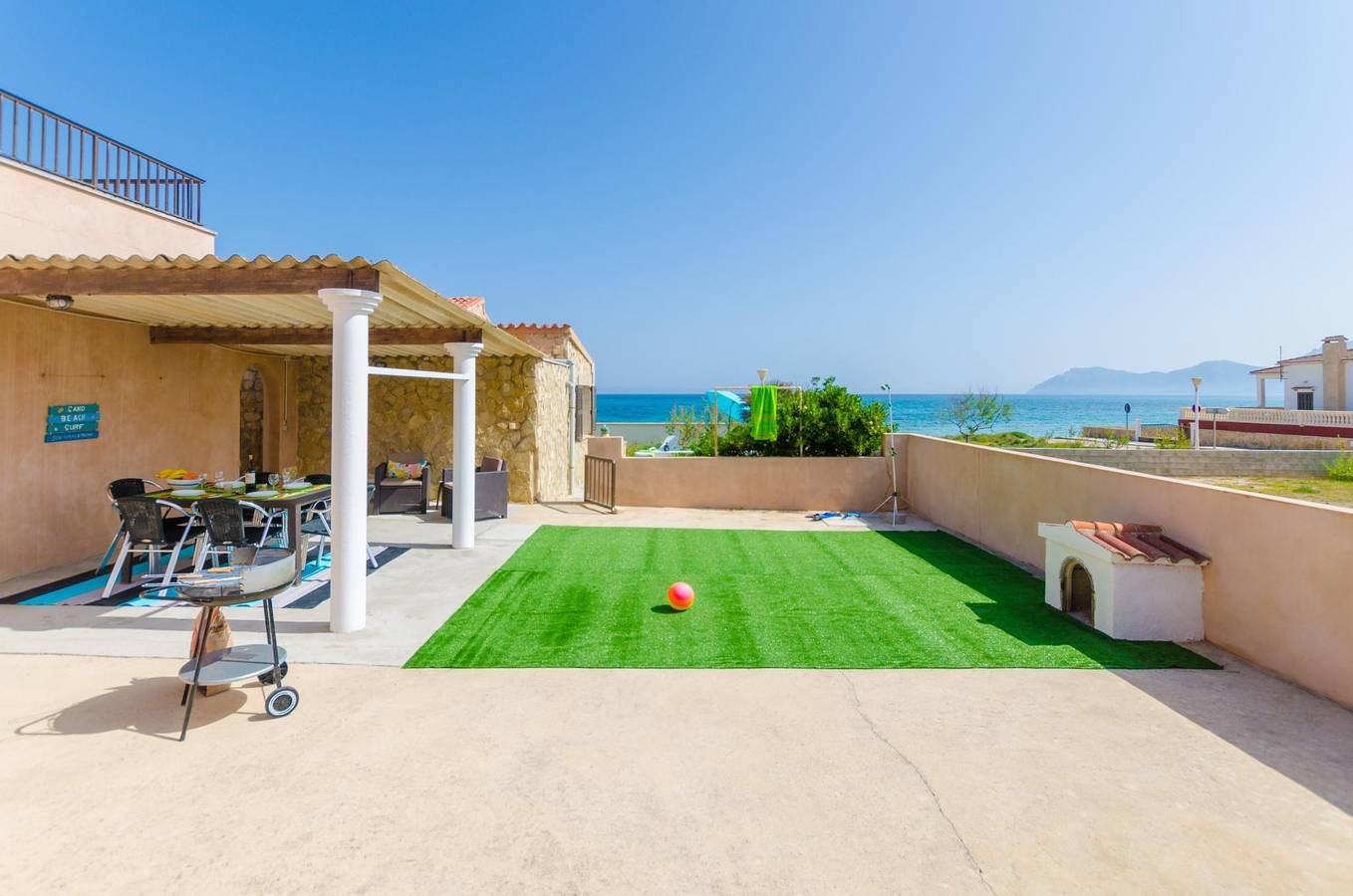 Porta De La Mar - Ferienhaus mit Meerblick in Son Serra de Marina. Wifi gratis in Playa Son Serra de Marina, Santa Margalida