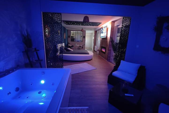Location de vacances pour 2 personnes, avec Jacuzzi et Jardin à Saint-Germer-de-Fly
