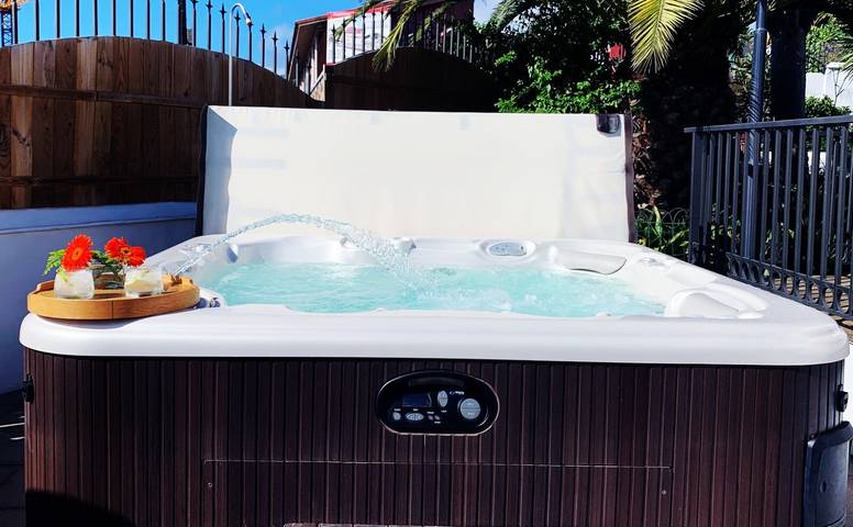 Ferienhaus für 4 Personen, mit Garten und Sauna sowie Whirlpool - 1