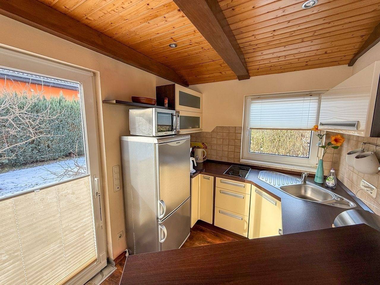 Maison de vacances pour 3 personnes avec terrasse in Neeberg, Krummin