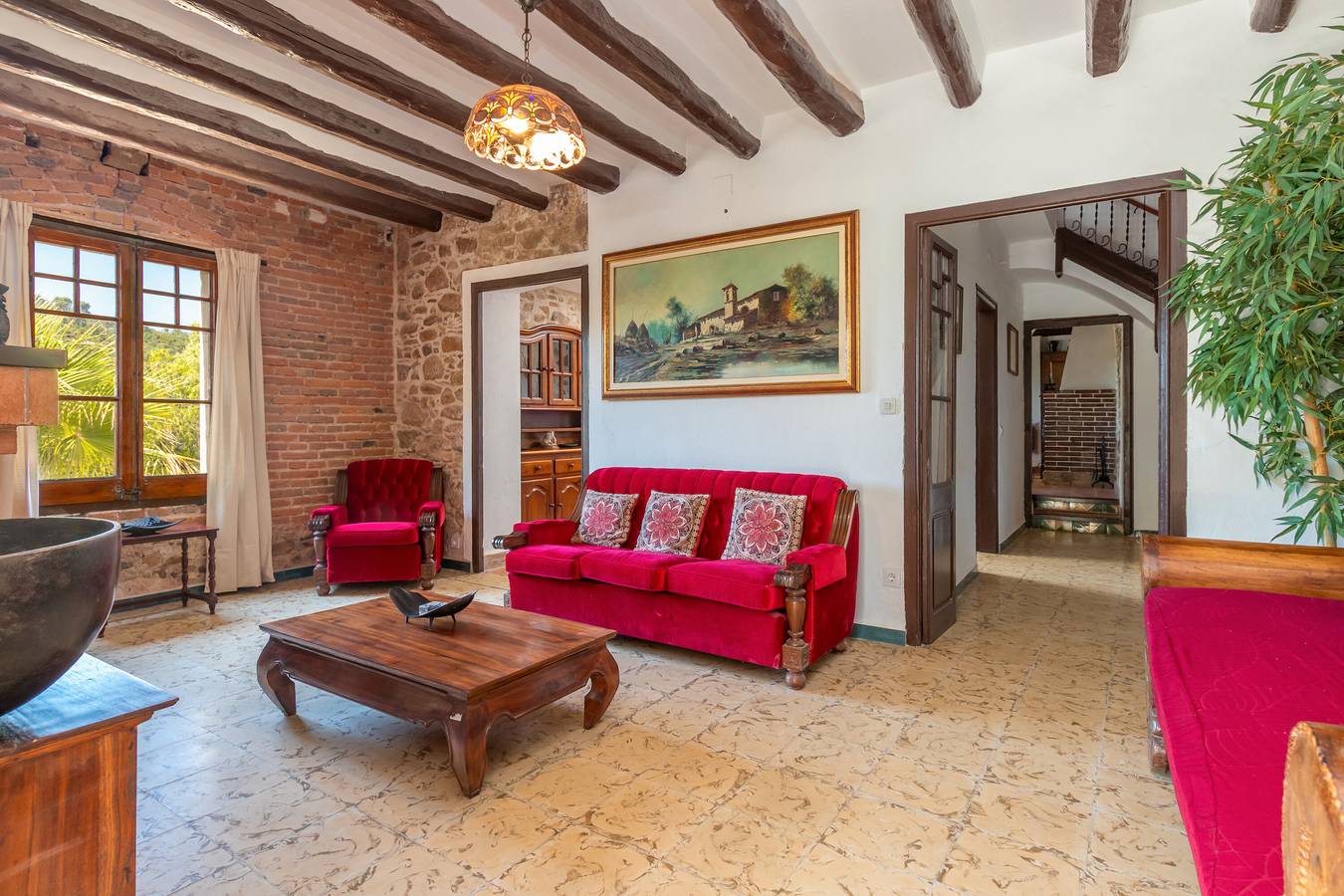 Vakantiehuis 'Can Garriga' met Uitzicht op de Bergen, Privéterras en Wifi in Tossa de Mar, Costa Brava