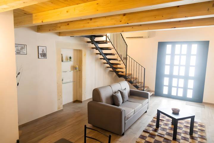 Maison de vacances « Borgo 23 Sicily Loft » avec Wi-Fi et climatisation in Canicattini Bagni, Province de Syracuse