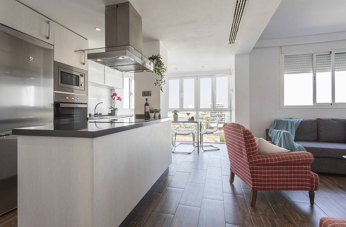 Appartement entier, Ático Avda Cádiz Playa in Playa La Victoria, Cadix