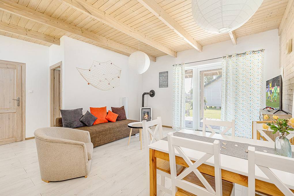 Pl 060.011 Fh Morska Polana Nr 4 mit Kamin in Mielno, Powiat Koszaliński