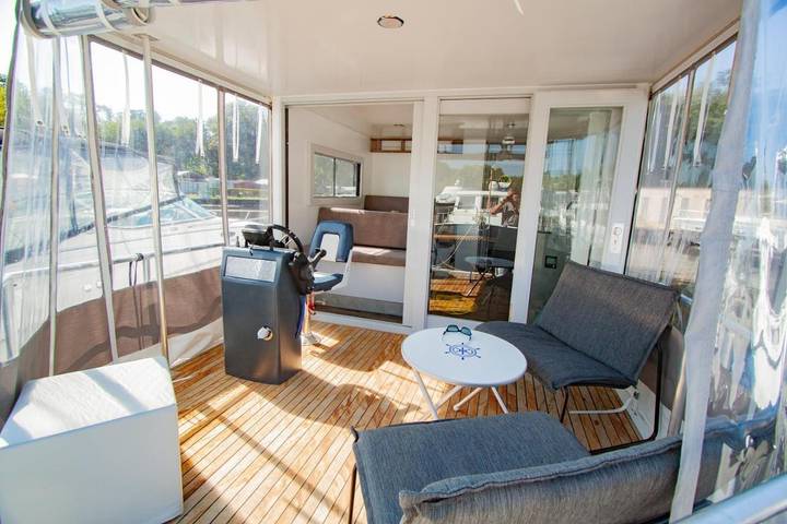 Boot für 4 Personen, mit Terrasse und Ausblick in Berlin Umland - 4