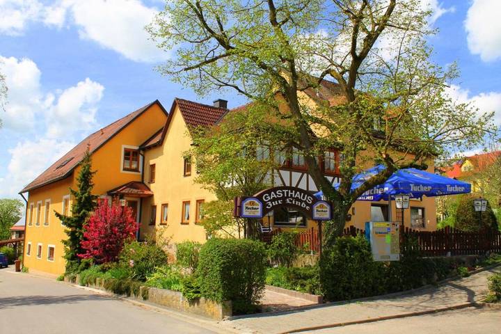 Gästehaus für 2 Personen, mit Terrasse in Gebsattel