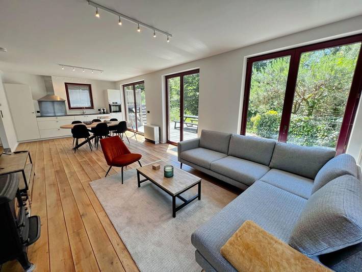 Location de vacances pour 6 personnes, avec jardin ainsi que terrasse et jacuzzi, animaux acceptés dans Barvaux-sur-Ourthe - 2