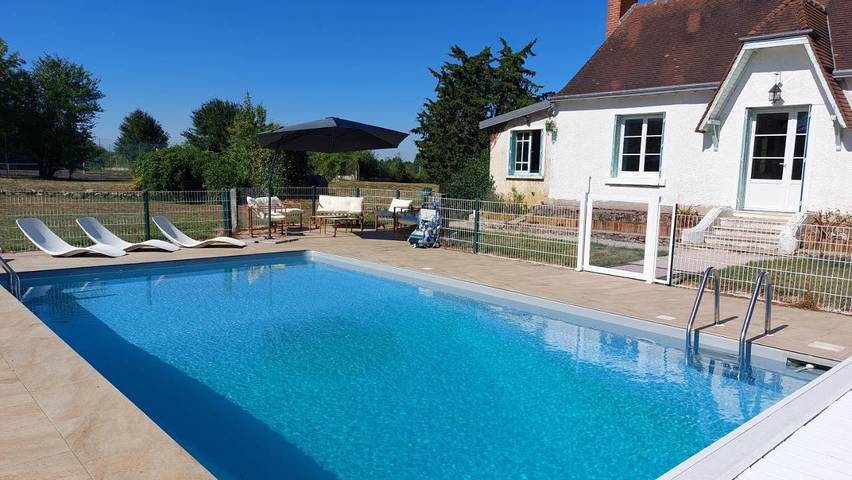 Casa de vacaciones para 10 personas, con jardín y piscina - 1