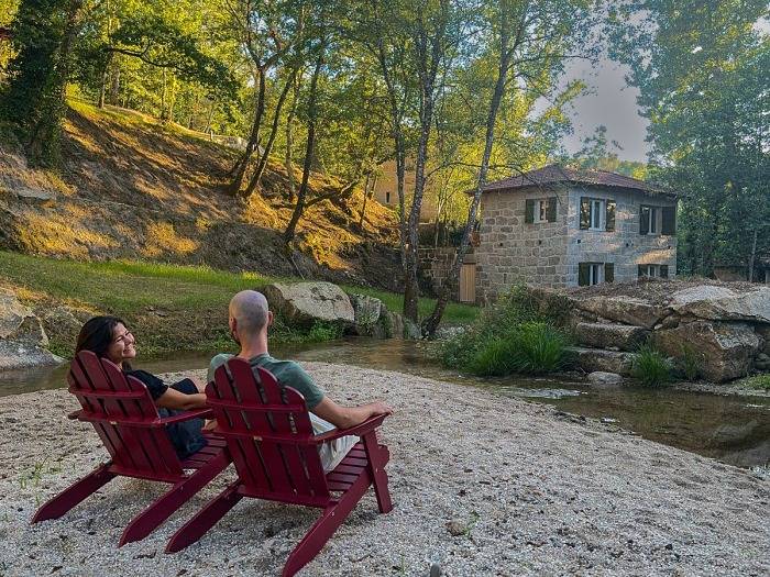 Casa rural para 3 pessoas, com vista para o lago e jardim, com animais de estimação em Marco de Canaveses