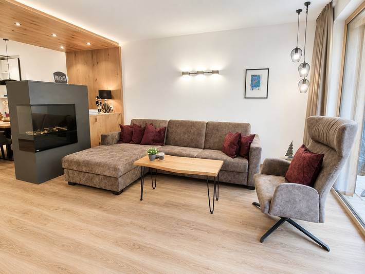Ferienwohnung für 2 Personen, mit Balkon und Terrasse sowie Sauna in Damüls