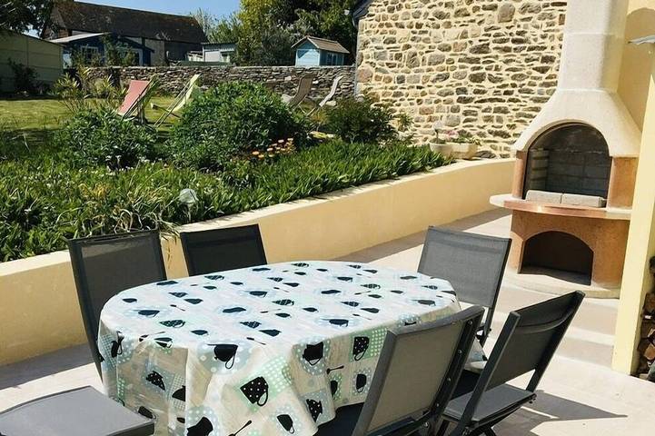 Maison de vacances pour 8 personnes, avec sauna ainsi que terrasse et jardin, animaux acceptés