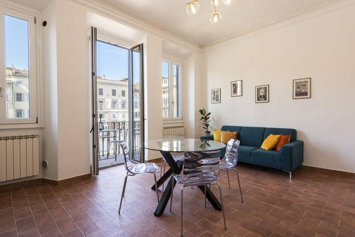 Ganze Wohnung, Ferienwohnung für 6 Personen mit Balkon/Terrasse in Florence city center, Florenz