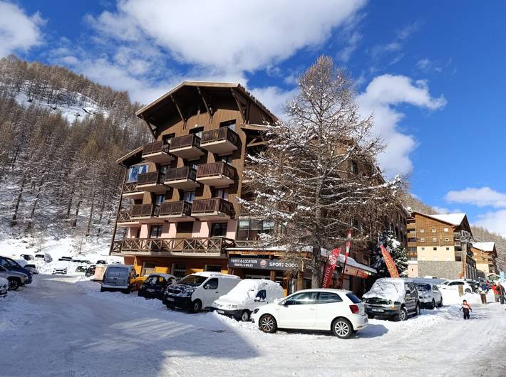 Ganzes Studio, Studio „Val D'Allos Mercantour“ mit Bergblick, Balkon und Wlan in La Foux d'Allos, Allos