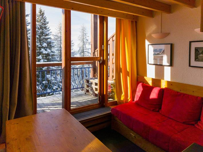 Appartement de vacances pour 5 personnes, avec Balcon et Vue