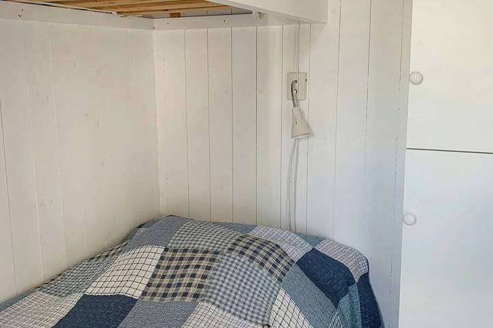 Hütte im maritimen Stil inmitten der wunderschönen Torgaut-Inseln in Fredrikstad