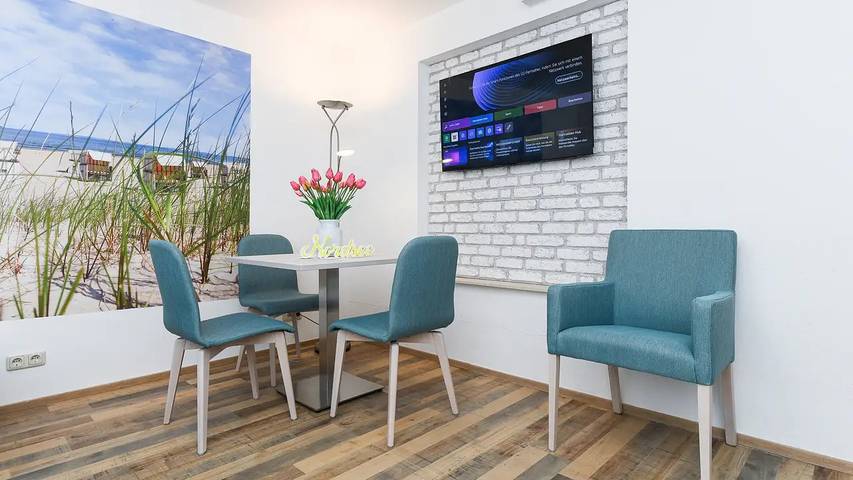 Ferienwohnung für 2 Personen, mit Garten und Terrasse in Bensersiel - 4