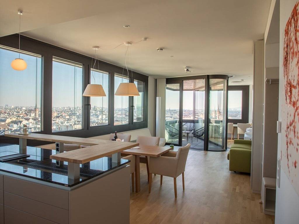 Skyflats Vienna City View in Hernals, Wien