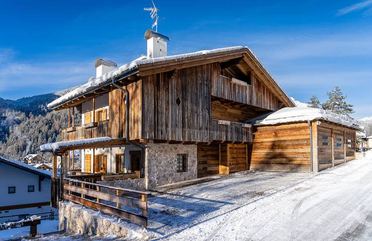 Ganze Wohnung, Chalet Ines - Studio Apartment 3 in Vodo di Cadore, Östliche Dolomiten