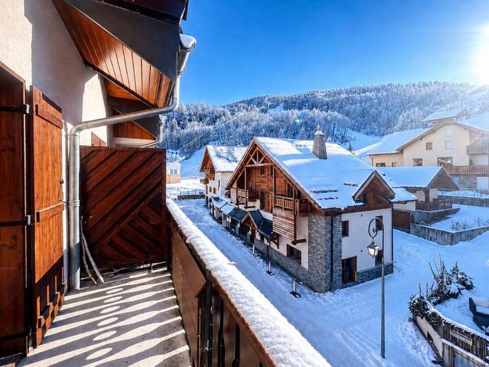 Vakantiewoning voor 6 personen, met balkon in Valloire