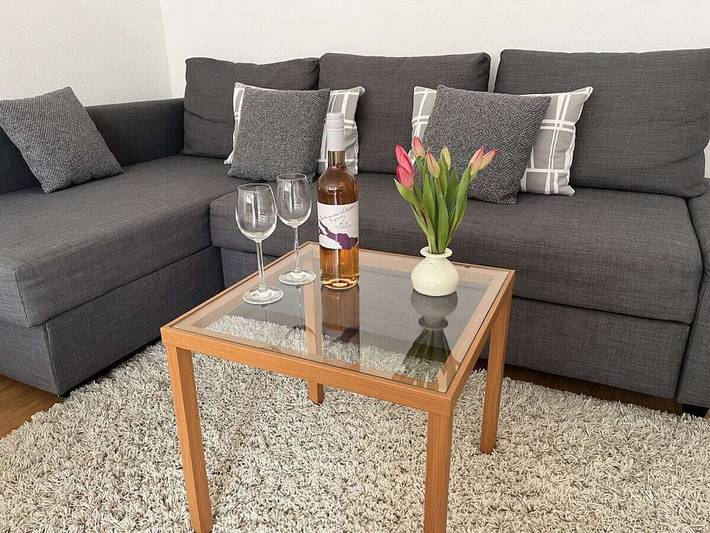 Ferienhaus für 3 Personen, mit Terrasse