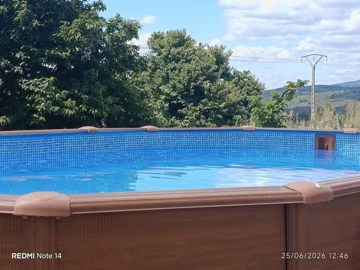 Chalet para 10 personas, con vistas además de piscina y jardín en Valle del Tiétar - 3