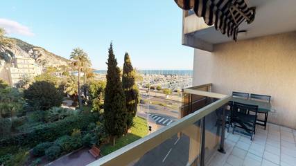 Cottage pour 4 personnes, avec vue sur l’océan et balcon dans Port de Menton Garavan