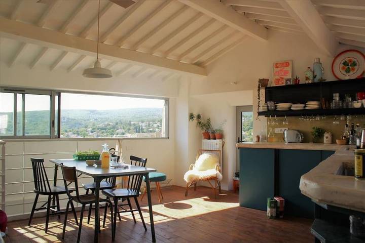 Maison de vacances pour 7 personnes, avec Jardin et Vue