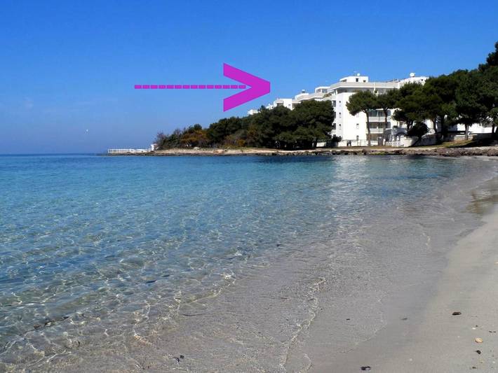 Location de vacances pour 4 personnes, avec Balcon et Terrasse ainsi que Jardin et Vue à Rivabella