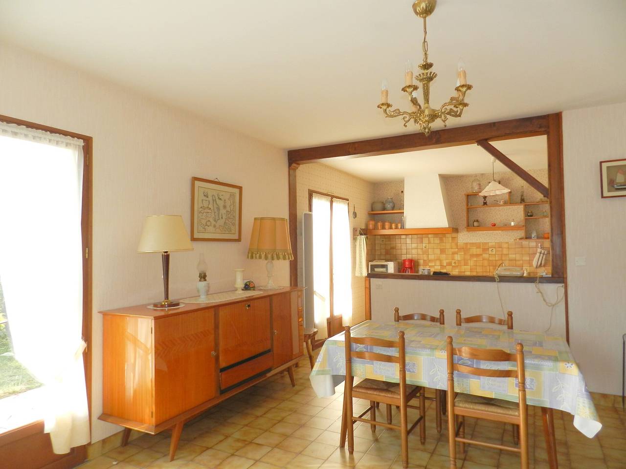 Maison de vacances à 8 min de la plage Giraudière avec terrasse et jardin privatifs in Le Grand-Village-Plage, Côte de Beauté