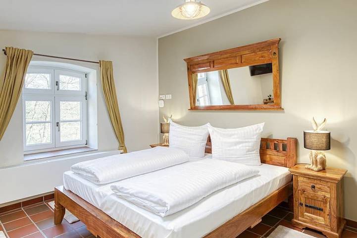 Ganze Wohnung, Exklusive Posthornsuite für Naturliebhaber - Posthornsuite in Krakow am See, Naturpark Nossentiner/Schwinzer Heide