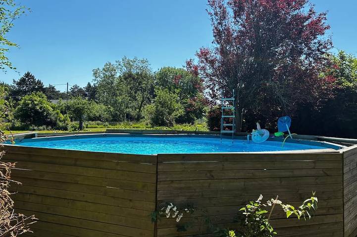 Location de vacances pour 4 personnes, avec piscine, animaux acceptés à Sassetot-le-Mauconduit