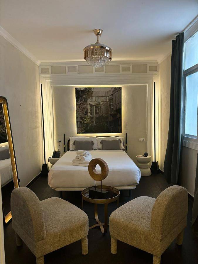 Apartamento para 2 personas, con jacuzzi y jardín, Se admiten mascotas en Malasaña