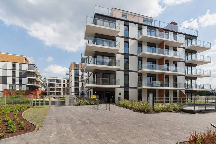 Geheel appartement, Modern Apartment with Terrace | Close to the Main Railway Station in Krakau, Klein-Polen