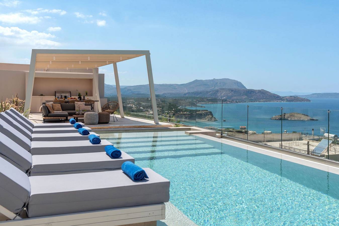 Ganze Ferienwohnung, Ferienwohnung für 6 Personen mit Pool in Vamos, Chania und Umgebung