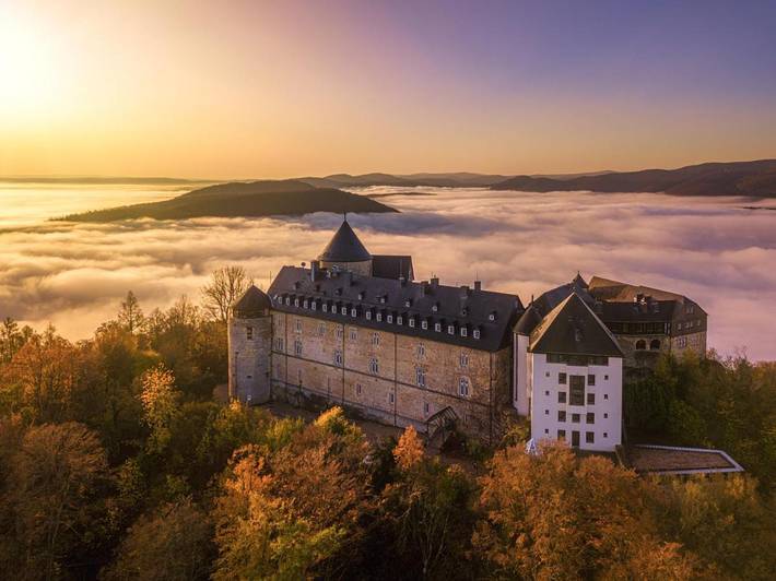 Hotel für 3 Personen, mit Terrasse und Garten sowie Sauna und Ausblick am Edersee