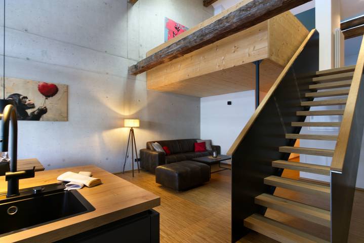 Ferienwohnung für 4 Personen, mit Balkon in Geigenbaumuseum Mittenwald - 2