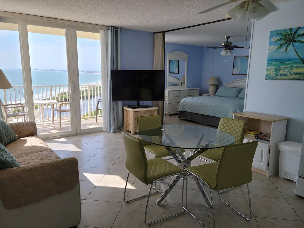 Ganze Wohnung, Majestätische Aussicht auf den Golf von Fort Myers Beach in Fort Myers Beach, Estero Island