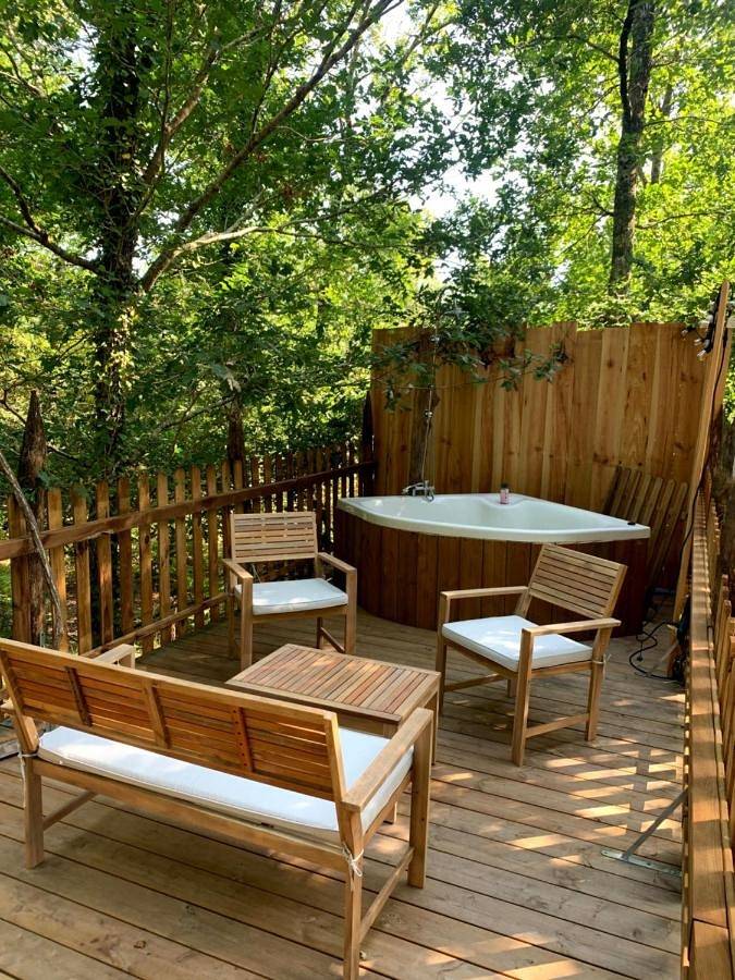 Camping voor 4 personen, met Balkon en Terras in Mimizan
