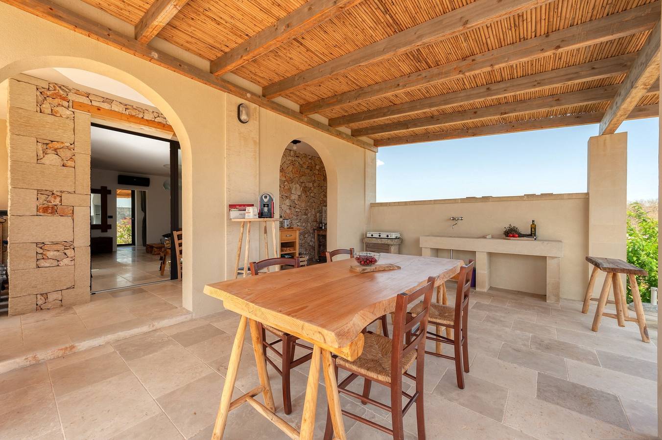 Villa 'La Casa Di Rollo' con terrazza privata, giardino privato e aria condizionata in Otranto e dintorni, Provincia di Lecce
