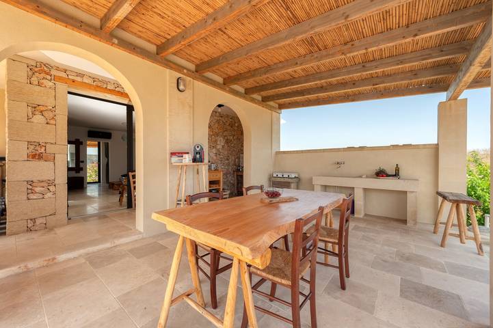 Villa 'La Casa Di Rollo' con terrazza privata, giardino privato e aria condizionata in Otranto e dintorni, Provincia di Lecce