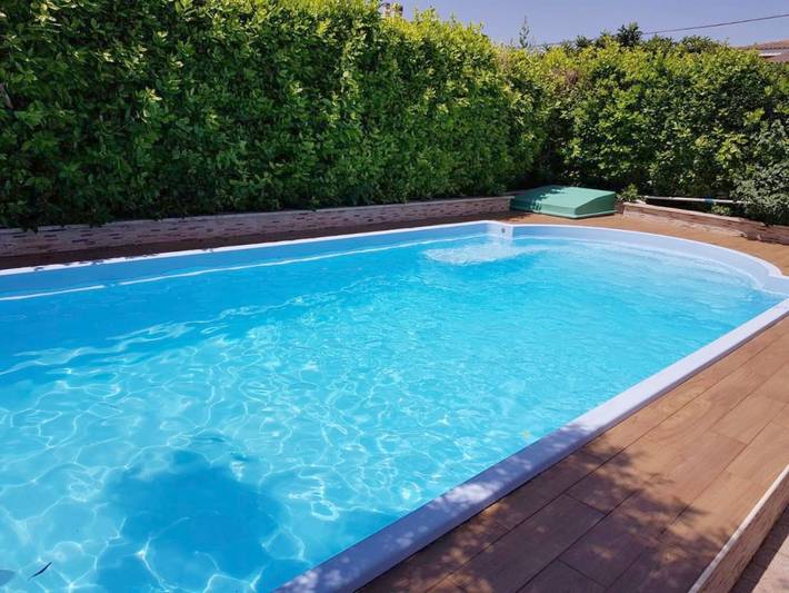 Maison d’hôte pour 2 personnes, avec Terrasse ainsi que Jardin et Piscine dans La Massimina-Casal Lumbroso